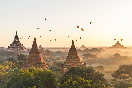 Myanmar Easy Cycling Tour 8 Days